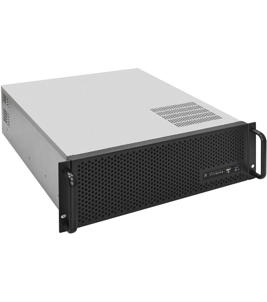 Серверный корпус ExeGate EX293904RUS Pro 3U450-09 (RM 19', высота 3U, глубина 450, БП 2U-920ADS, USB)