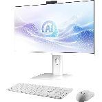 Моноблок MSI Modern AM273QP AI 1UM-094XRU 27' WQHD Core Ultra 7 155H (1.4) 32Gb SSD1Tb Graphics CR без ОС 2.5xGbitEth WiFi BT 150W клавиатура мышь Cam белый 2560x1440 (9S6-AF0112-293), фото4