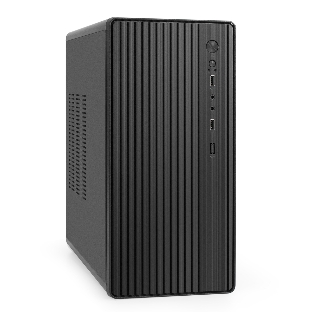 Корпус ExeGate BAA-503-UNS350, Mini-Tower, чёрный, 1 x 80/90 мм, БП 350 Вт