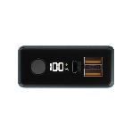 Портативный аккумулятор OLMIO QX-20, 20000mAh, 22.5W, QuickCharge3.0/PowerDelivery, LCD, темно-зеленый, фото3