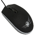 Комплект клавиатура+мышь Dialog Gan-Kata KMGK-1707U проводной, USB, 1600 DPI, чёрный, фото2