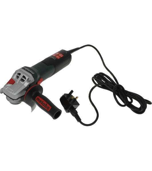 Угловая шлифовальная машина Metabo WEV 11-125 Quick 1100Вт 10500об/мин рез.шпин.:M14 d=125мм (603625000)