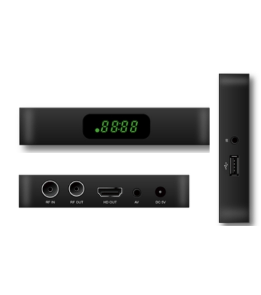 Приставка для цифрового ТВ Cadena CDT-2388S черный, DVB-T2, DVB-T, HDMI, USB 2.0