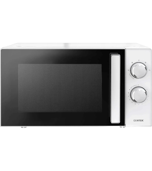 Микроволновая печь Centek CT-1560 белый, 20 л, 700 Вт, переключатели - поворотный механизм
