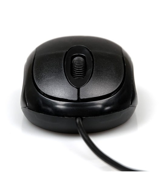 Мышь проводная Dialog Comfort MOC-10U черный, 1200 dpi, USB, кнопки - 3