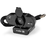 Веб-камера ExeGate BlackView C931 1920x1080, 30 кадр/с, USB Type-A, микрофон (шумоподавление), автоматическая фокусировка, шторка приватности, универсальное крепление, штатив в комплекте, фото 1