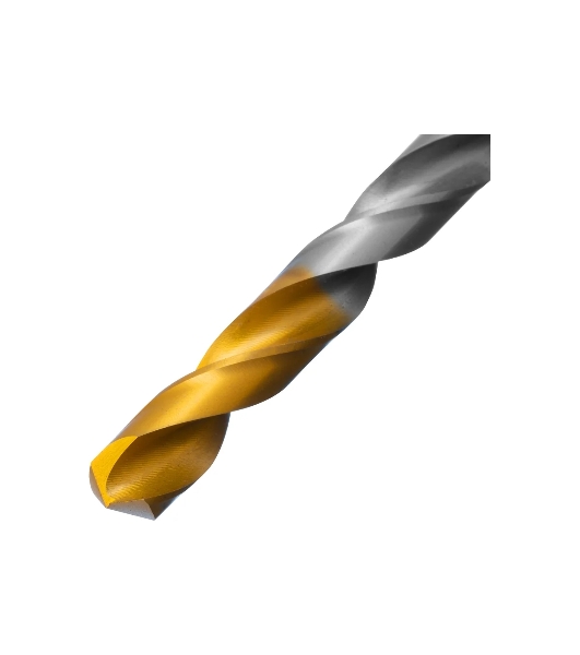 Сверло спиральное по металлу Denzel 8,5 x 117мм, Р6М5, Golden Tip