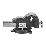 Тиски слесарные Denzel BVH-125, 125 мм, поворотные, стальная направляющая, с наковальней, фото13