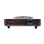Плита настольная электрическая Centek CT-1508 Siberia коричневый, 1 кВт, ТЭН, конфорки - 1, эмаль, поворотные переключатели, фото4