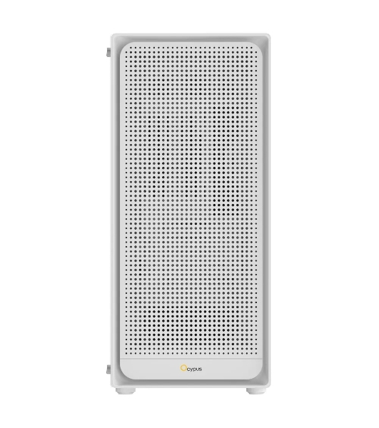 Компьютерный корпус Ocypus Gaммa C50 без БП белый (Gaммa-C50-WHG000XX-GL)