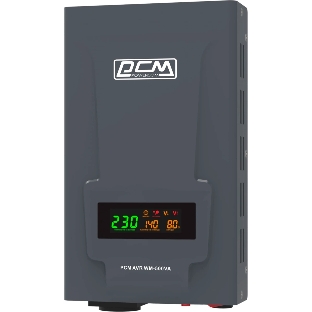 Стабилизатор напряжения Powercom WM-500VA 400Вт 500ВА графитовый