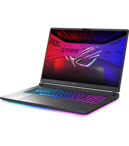 Ноутбук ASUS ROG Strix G18 G815LP-S9141/18'/IPS/Intel Core Ultra 7 255HX/32GB/1024GB SSD/NVIDIA GeForce RTX 5070 8GB/Без ОС/серый/3.2kg
