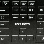 Комплект клавиатура+мышь Dialog Gan-Kata KMGK-1707U проводной, USB, 1600 DPI, чёрный, фото4