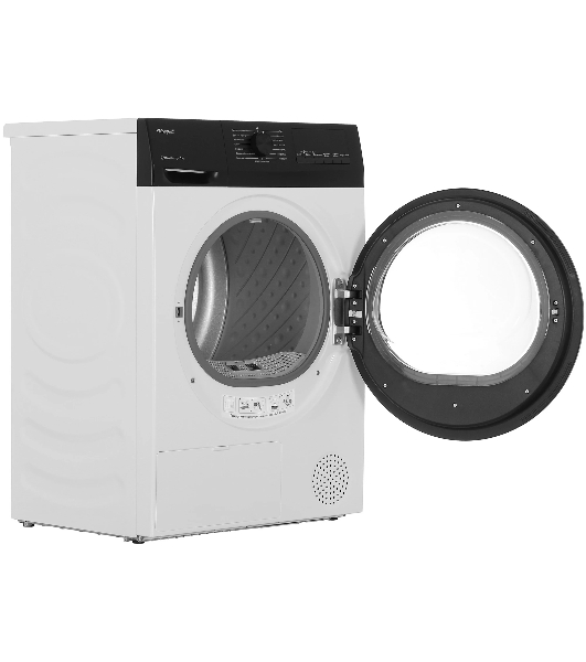 Сушильная машина Weissgauff WD 4948 Heat Pump белый, 7 кг, сушка - конденсационная, программ - 15, 59.5 x 84.5 x 48.5 см