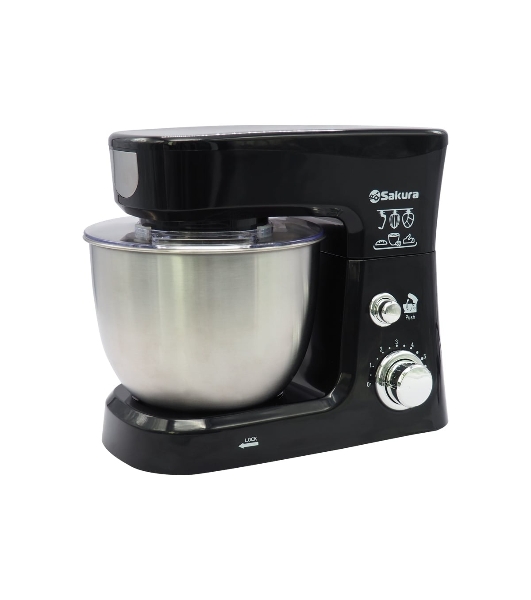 Миксер Sakura с чашей SA-6327BK планетарный