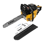 Пила цепная бензиновая Denzel DGS-4516 шина 40 см, 45 см 3, 3,0 л.с., шаг 3/8, паз 1,3 мм, 57 зв, фото2