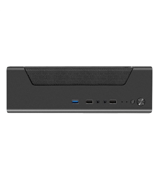 Компьютерный корпус Desktop ExeGate EX294018RUS FL-102 (mini-ITX, без БП, 2*USB+1*USB 3.0, аудио, черный)