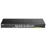 Коммутатор D-Link DGS-1250-28X/A1A, 24×1 Гбит/с + 4×10 Гбит/с SFP+, управляемый, фото 1