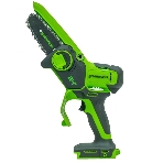 Цепная мини пила GreenWorks G24MCS10K2 аккумуляторная, 24v, 10 см, c АКБ 2АЧ и ЗУ (2008207UA), фото 1