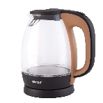 Электрочайник Centek CT-0056 кофейно-бежевый, 1.7 л, 2200 Вт, скрытый нагревательный элемент, фото3