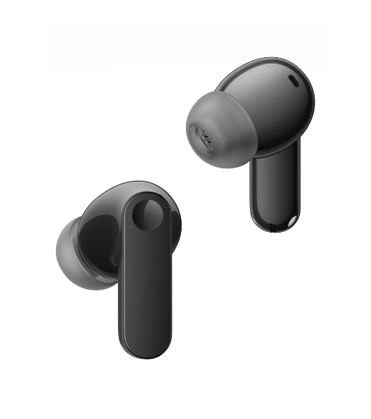 Наушники TWS Realme Buds T500 Pro черный, внутриканальные, Bluetooth, активное шумоподавление, до 56 ч