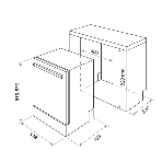 Встраиваемая посудомоечная машина HOMSair DW64E, серебристый, 59.8 см, 12 компл., 49 дБ, класс A++, фото17
