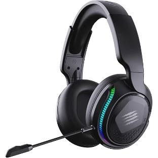 Гарнитура Mad Catz Pilot Pro чёрный, беспроводная + проводная, Bluetooth/радиоканал/3.5 мм, до 60 ч