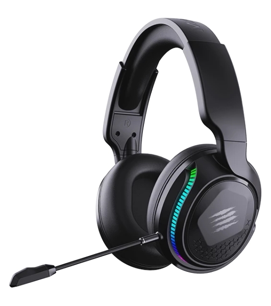 Гарнитура Mad Catz Pilot Pro чёрный, беспроводная + проводная, Bluetooth/радиоканал/3.5 мм, до 60 ч