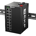 Коммутатор EKF TSX-ML2-16GTP, 16×1 Гбит/с PoE, управляемый, фото 1