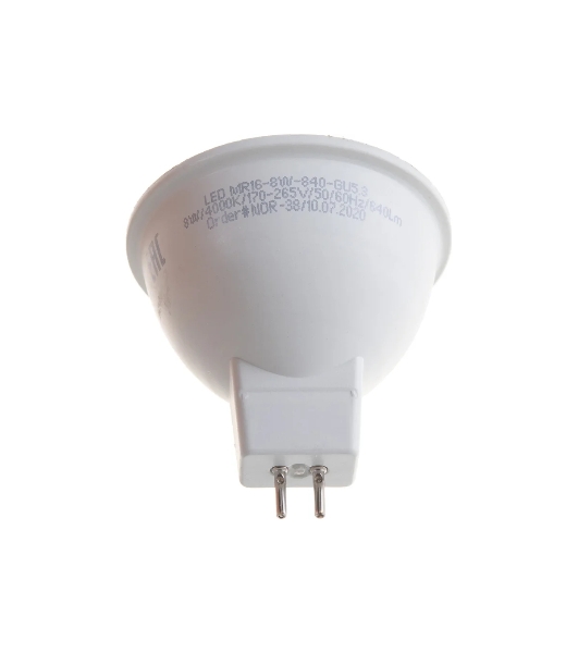 Лампа светодиодная ЭРА Б0020547 LED 8Вт GU5.3 220В 4000К СТАНДАРТ MR16