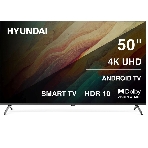 Телевизор Hyundai 50' H-LED50BU7009 черный LED UHD 60Hz Smart TV, фото 1