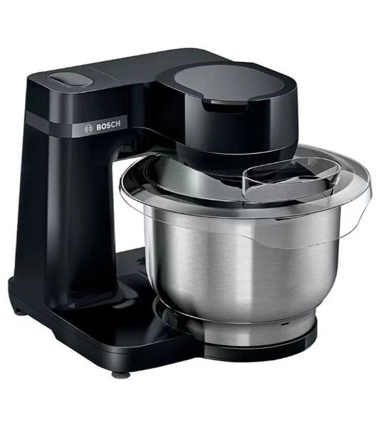 Кухонный комбайн Bosch MUMS2EB01, 700 Вт, 4 скорости, металл чаша 3,8 л, черный