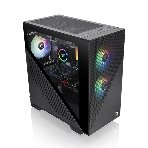 Компьютерный корпус Thermaltake Divider 170 TG ARGb/Black CA-1S4-00S1WN-00/Win/SPCC/Tempered Glass*1/120мм ARGb PWM Fan*2, фото2