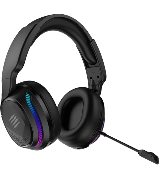 Гарнитура Mad Catz Pilot Pro чёрный, беспроводная + проводная, Bluetooth/радиоканал/3.5 мм, до 60 ч