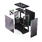 Компьютерный корпус ABR Robin I (1хUSB 3.0, 2хUSB 2.0, HD Audio, 3xRGb Fan, ATX, Micro-ATX), фото11