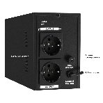 Источник бесперебойного питания (инвертор, синус, для котла) ExeGate SineTower SN-600.LCD.AVR.2SH 600VA/360W, чистая синусоида, LCD дисплей, AVR, 2*Schuko, линейно-интерактивный, черный, фото4