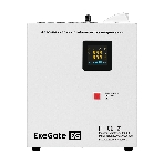Стабилизатор напряжения настенный ExeGate Master AV-20000 (20000ВА, вход 140-260В, цветной дисплей, выход 220В±8%, КПД 98%, 5 уровней защиты, задержка, усиленный метал.корпус, 1*Schuko+клем.колодка, RTL), фото4