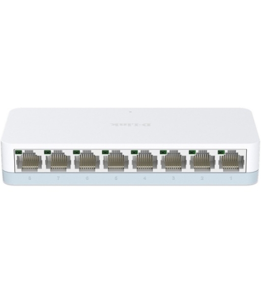 Коммутатор D-Link DES-1008C/C1A, 8x100 Мбит/с, неуправляемый