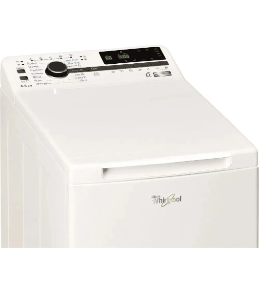 Стиральная машина Whirlpool TDLRB 65242BS EU/N белый, загрузка вертикальная 6.5 кг, 1200 об/мин, класс C