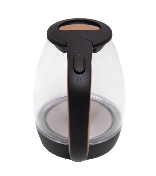 Электрочайник Centek CT-0056 кофейно-бежевый, 1.7 л, 2200 Вт, скрытый нагревательный элемент