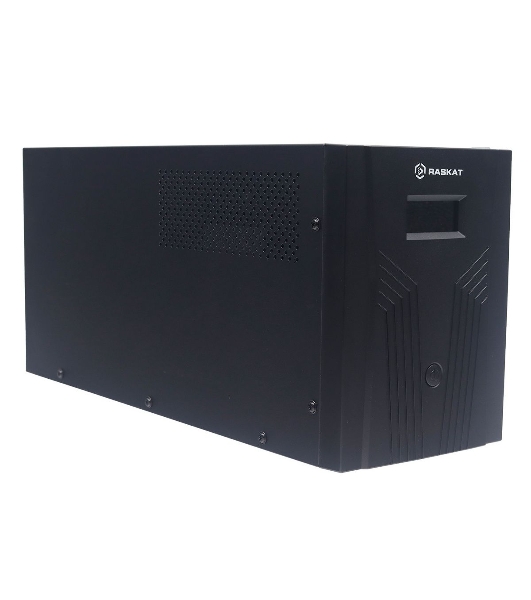 Источник бесперебойного питания (ИБП) Raskat HIL-3000VA (3000VA, 1800Вт, 8xIEC320, LCD, USB type-B, 2xRJ-45)