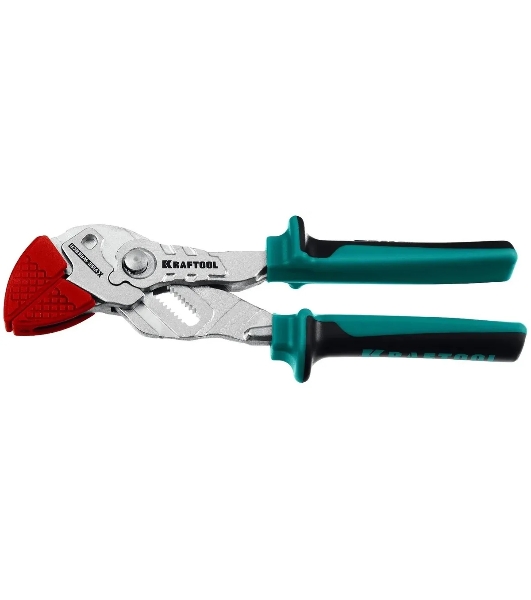 Клещи KRAFTOOL VISE-WRENCH X, 180 мм, клещи переставные-гаечный ключ