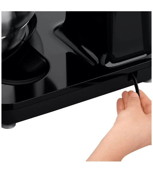 Кухонный комбайн Bosch MUMS2EB01, 700 Вт, 4 скорости, металл чаша 3,8 л, черный