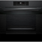 Духовой шкаф электрический Bosch HJG852YT0T Serie 6, 60 см, 66 л, черный матовый,сенсорное управление, 8 режимов+AutoPilot 30(30 автоматических программ), LCD-дисплей, галогенное освещение, самоочистка EcoClean,Soft Open and Soft Close door,телескопические направляющие на 2 уровнях, фото 1