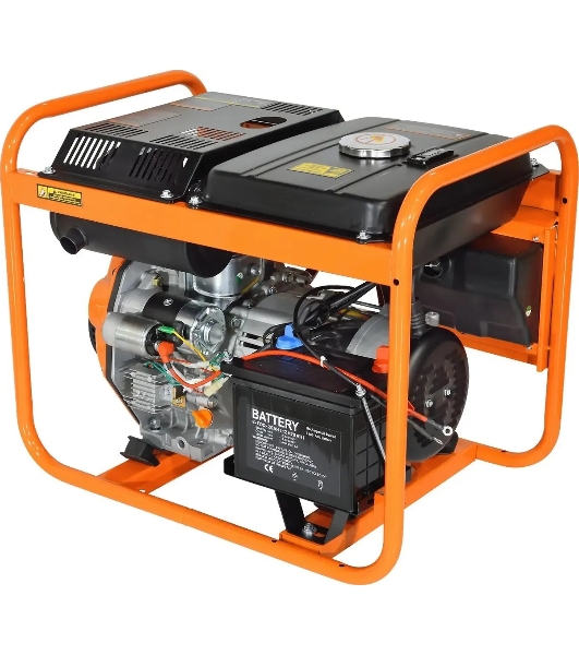 Электрогенератор бензиновый Carver PPG-5000DE, 3.6 кВт, 101 дБ, 75 кг