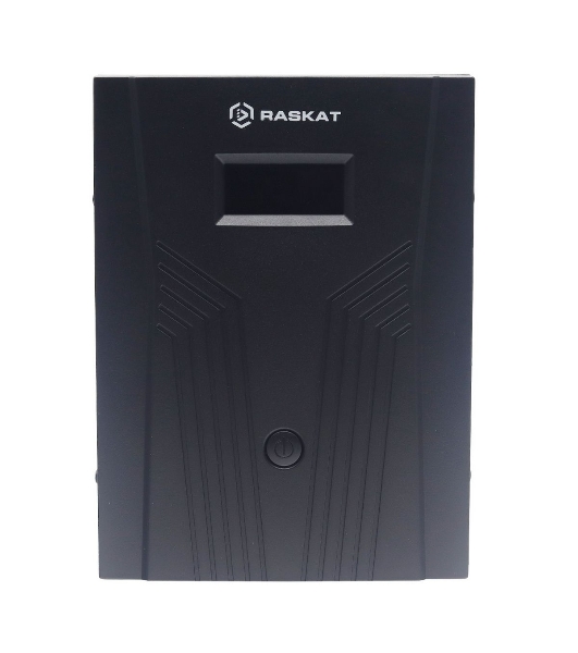 Источник бесперебойного питания (ИБП) Raskat HIL-3000VA (3000VA, 1800Вт, 8xIEC320, LCD, USB type-B, 2xRJ-45)