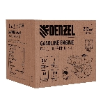 Двигатель бензиновый Denzel RX-17S, 7 л.с., 212 см3, горизонтальный вал шлиц 25 мм, фото2