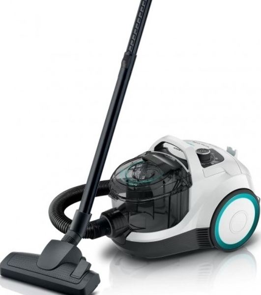 Пылесос Bosch BGC21HYG1 белый, 700 Вт, уборка сухая, пылесборник контейнер, 1.4 л