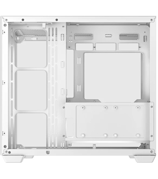 Компьютерный корпус Deepcool CG530 WH белый без БП ATX 2x120мм 2x140мм 2xUSB2.0 1xUSB3.0 audio bott PSU