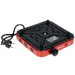Плита настольная электрическая Centek CT-1508 красный, 1 кВт, ТЭН, конфорки - 1, эмаль, поворотные переключатели, фото2